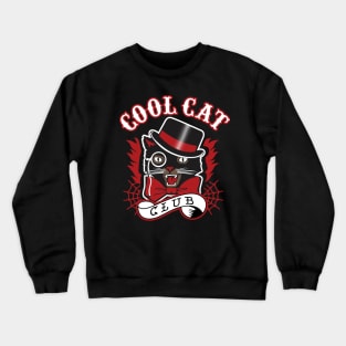 Cool Cat Club Crewneck Sweatshirt